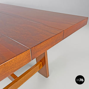 Wood dining table 611 by Silvio Coppola for Bernini, 1960s