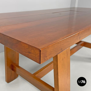 Wood dining table 611 by Silvio Coppola for Bernini, 1960s