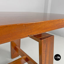 画像をギャラリービューアに読み込む, Wood dining table 611 by Silvio Coppola for Bernini, 1960s
