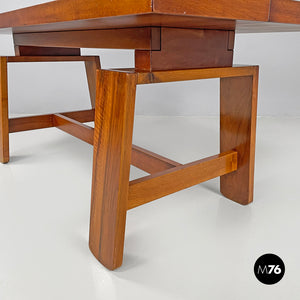 Wood dining table 611 by Silvio Coppola for Bernini, 1960s