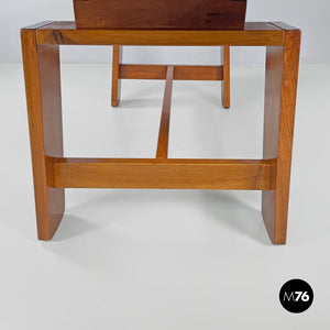 Wood dining table 611 by Silvio Coppola for Bernini, 1960s