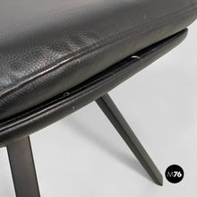 将图片加载到图库查看器，Armchair P22 with ottoman by Patrick Norguet for Cassina, 2010s
