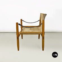 Load image into Gallery viewer, Fabric and wood Oasi 85 armchair by Gian Franco Legler for Zanotta, 1960s
