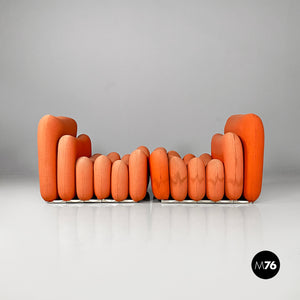 Additional System armchairs by Joe Colombo for Sormani, 1970s