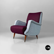 将图片加载到图库查看器，Armchairs mod. 802 by Carlo De Carli for Cassina, 1950s
