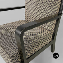 Load image into Gallery viewer, Armchairs in fabric and wood, 1930s
