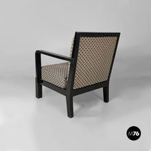 Load image into Gallery viewer, Armchairs in fabric and wood, 1930s
