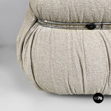 画像をギャラリービューアに読み込む, Light beige Soriana armchairs by Afra and Tobia Scarpa for Cassina, 1970s
