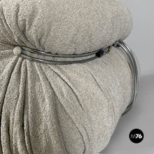 画像をギャラリービューアに読み込む, Light beige Soriana armchairs by Afra and Tobia Scarpa for Cassina, 1970s
