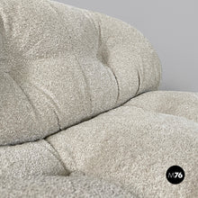 画像をギャラリービューアに読み込む, Light beige Soriana armchairs by Afra and Tobia Scarpa for Cassina, 1970s
