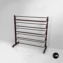 Load image into Gallery viewer, Floor-standing metal bottle rack, 1990s
