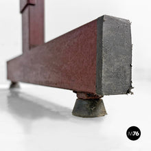 Load image into Gallery viewer, Floor-standing metal bottle rack, 1990s
