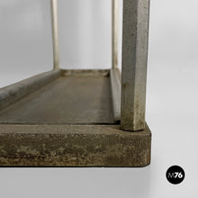 Charger l&#39;image dans la galerie, Umbrella stand in iron and aluminum, 1950s
