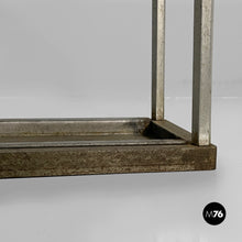 Charger l&#39;image dans la galerie, Umbrella stand in iron and aluminum, 1950s
