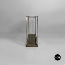 Charger l&#39;image dans la galerie, Umbrella stand in iron and aluminum, 1950s
