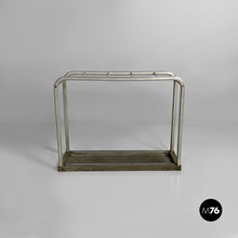 Charger l&#39;image dans la galerie, Umbrella stand in iron and aluminum, 1950s
