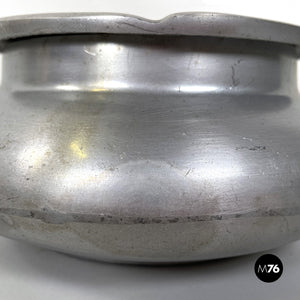 Round aluminum ashtray, 1930s