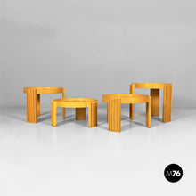 Charger l'image dans la galerie, Stackable Marema coffee tables by Gianfranco Frattini for Cassina￼, 1960s
