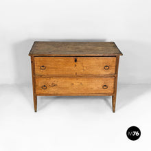 Load image into Gallery viewer, Italian wooden chest of drawers, 1930s
