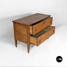 Load image into Gallery viewer, Italian wooden chest of drawers, 1930s
