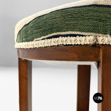 画像をギャラリービューアに読み込む, Stools in fabric and wood, 1930s
