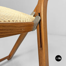 Load image into Gallery viewer, Arca chairs by Gigi Sabadin for Crassevig, 1970s.
