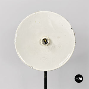 Adjustable metal arm wall lamp, 1960s