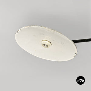 Adjustable metal arm wall lamp, 1960s