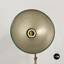 Charger l&#39;image dans la galerie, Ministerial table lamp in wood and metal, 1920s
