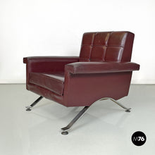 Load image into Gallery viewer, Leather armchairs by Ico Parisi for Cassina, 1960s
