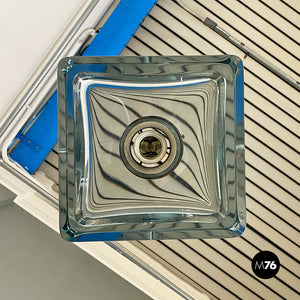 Murano glass chandelier by Flavio Poli for Seguso, 1960s
