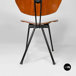 Chairs s88 by Osvaldo Borsani for Tecno, 1950s