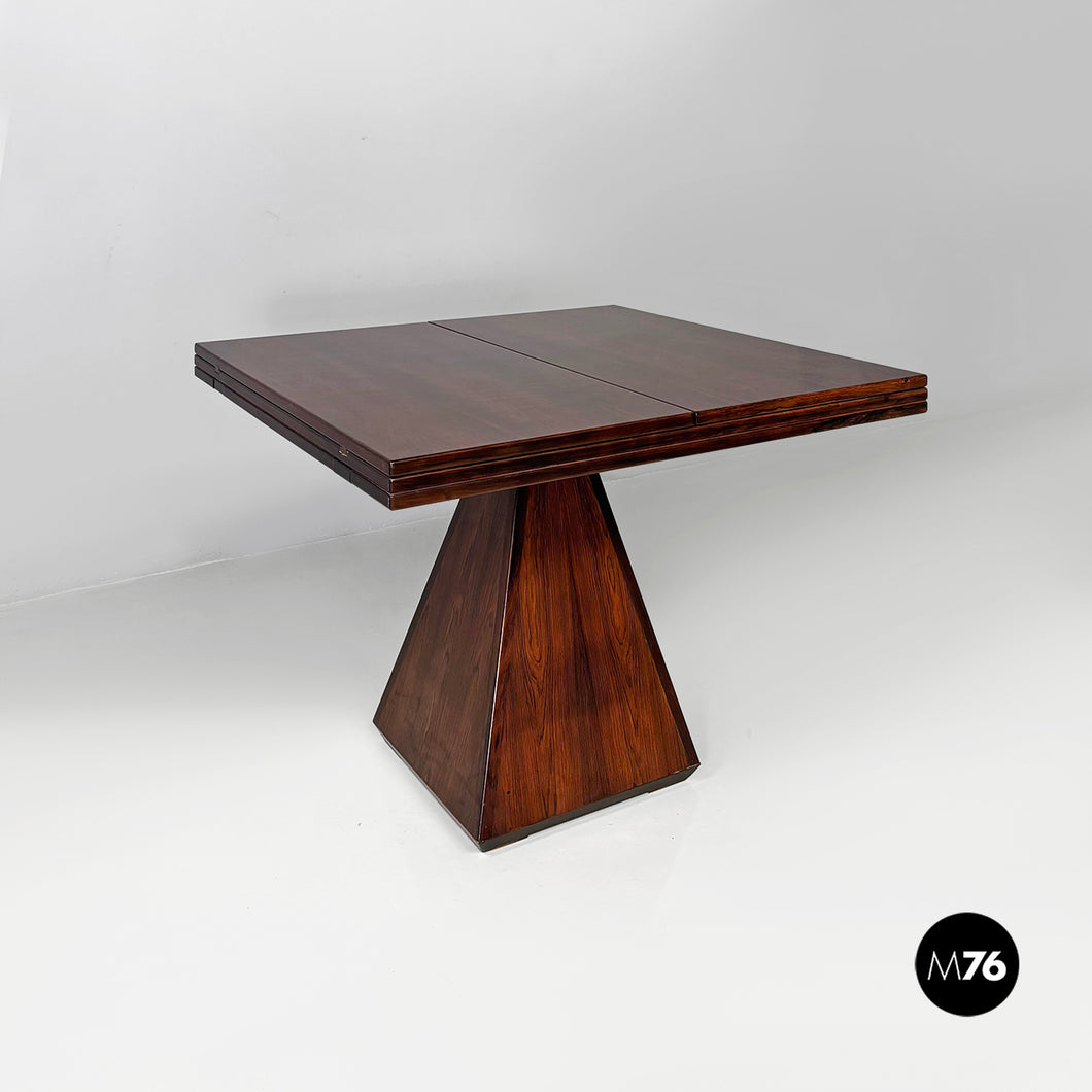 Wooden Chelsea table by Vittorio Introini for Saporiti, 1960s