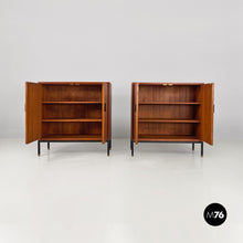 Load image into Gallery viewer, Teak and metal details sideboards, 1960s
