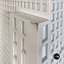 Load image into Gallery viewer, White wooden skyscraper pedestal or display stand, 2000s
