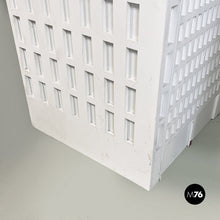 Load image into Gallery viewer, White wooden skyscraper pedestals or display stands, 2000s
