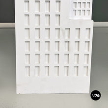 Load image into Gallery viewer, White wooden skyscraper pedestals or display stands, 2000s
