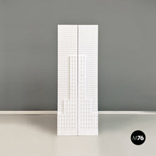 Load image into Gallery viewer, White wooden skyscraper pedestals or display stands, 2000s
