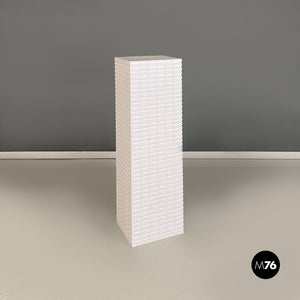 White wooden skyscraper pedestal or display stand, 2000s