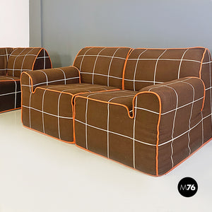 Me too modular sofa by De Pas, D'Urbino and Lomazzi for Bonacina, 1973