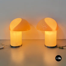 Load image into Gallery viewer, Plastic Leila table lamps by Verner Panton and Marcello Siard for Longato, 1968
