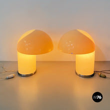 Load image into Gallery viewer, Plastic Leila table lamps by Verner Panton and Marcello Siard for Longato, 1968
