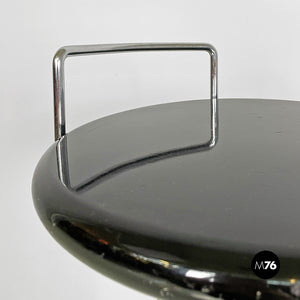Black stool by Dada, 1980s