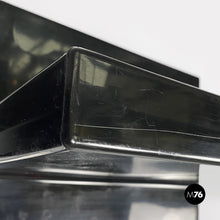 画像をギャラリービューアに読み込む, Black shiny plastic shelves by Marcello Siard for Kartell, 1970s
