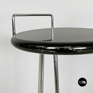 Black stool by Dada, 1980s