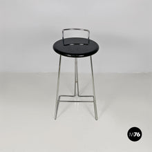 Load image into Gallery viewer, Black stool by Dada, 1980s
