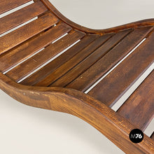将图片加载到图库查看器，Wood chaise longue, 1960s
