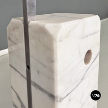 Load image into Gallery viewer, Marble and metal Arco floor lamp by Achille and Piergiacomo Castiglioni for Flos, 1962
