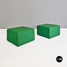 画像をギャラリービューアに読み込む, Brown and green modular sofa Sistema 61 by Giancarlo Piretti for Anonima Castelli, 1970s
