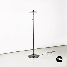 Carica l&#39;immagine nel visualizzatore di Gallery, Steel and crystal BST23 floor lamp by Gyula Pap for Tecnolumen, 1970s
